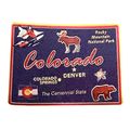 Colorado The Centennial State Foil Fridge Magnet