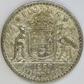 AUSTRALIA 1957 Florin 50% Silver (H)