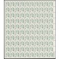 2183, 28¢ Sitting Bull Complete Pane of 100 Sta...