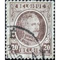STAMP BELGIUM SG355 1922 20c King Albert Used