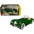 1951 Jaguar XK 120 Roadster Green 1/24 Diecast ...