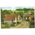Kersey From The Churchyard, Suffolk, Postcard.