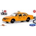 CUSTOM KEYCHAIN FORD YELLOW TAXI CAB