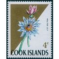 Cook Islands 1967 4c Water Lily 'WALTER LILY' e...