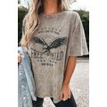 Parchment AMERICA FREE BIRD Vintage Graphic Min...