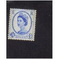 1958 GB Q.E.11 4D ULTRAMARINE mnh SG593