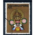 Singapore 1968-72 20c definitive, used, SG 107