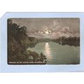 New Jersey Paterson Moonlight On The Passaic Ri...