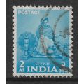 INDIA 1955 FIVE YEAR PLAN 2a LIGHT BLUE WOMAN S...