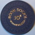 Boon Dock's. 10¢ Casino Chip. Winnemucca, NV. R...