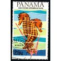 Panama 1965 Marine Life Fish 25c Used Stamp.