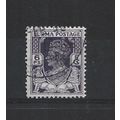 Burma.SG69 6p Deep Violet.Fine Used.Jul25a