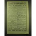 1902 Charles Scribner's Sons Ad - Books of impo...