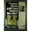1979 Puerto Rican Rums Ad - Never New Gold Rum Tasted