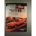 1986 Toyota 1 Ton Truck Ad - One Tough One Ton!