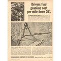 STANDARD OIL COMPANY OF CALIFORNIA 1954 gasolin...