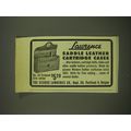 1952 Lawrence Saddle Leather Cartridge Cases Advertisement