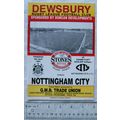 1991 programme Dewsbury v. Nottingham City