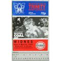 1990 programme Wakefield Trinity v. Widnes