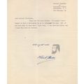 Michael Flanders 1950s Comedian Singer Hand Sig...