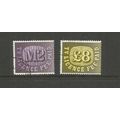 Great Britain Two Television Licence Stamps Fro...