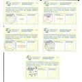 Worldwide UPU International Reply Coupons Lot o...
