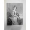 Dorothy Paine Madison - original engraving - 18...