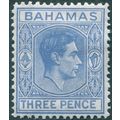 Bahamas 1943 3d blue SG154a unused