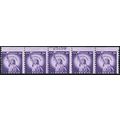 1057, Mint NH 3¢ Dramatic PL# Captured on Coil ...