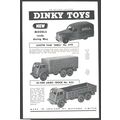 DINKY TOYS by MECCANO :- Original Vintage 1954 ...