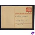 1966 SWITZERLAND PREPAID POSTCARD 30C BERISAL PMK