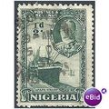 Nigeria 1936 SG34 1/2d Green Fine Used.