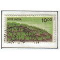 1979 INDIA FOREST & HILLSIDE 10R MAROON GREEN F...