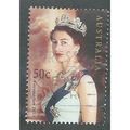 AUS 2003 50c ' 50TH ANN OF CORONATION' FINE USE...
