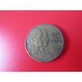1955 YUGOSLAVIA 50 DINARA - COIN - 2 FREE POST. E