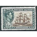Pitcairn Islands 1940 SG6 6d Brown & Deep Green...