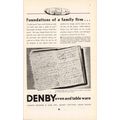 joseph bourne son ltd 1947 denby oven table war...