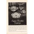 empire porcelain company 1947 york pattern cera...