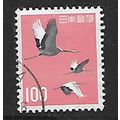 JAPAN 1961 100y MANCHURIAN CRANES SG 866 FINE U...