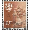 SCOTLAND, Queen Elizabeth II, Machin, brown-ora...