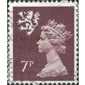 SCOTLAND, Queen Elizabeth II, Machin, brown-red...