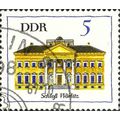 DDR, Worlitz Castle, buildings 1967, 5pf