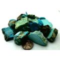 Arizona Turquoise Gemstone Carving Cabbing Roug...