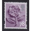 EN18 78p Tudor Rose Unmounted Mint GB ENGLAND REGIONAL.