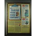 1965 Karo Syrup Ad - Cooking with Karo Contest
