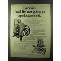 1973 Vantage Cigarettes Ad - I'm Not Going to Apologize