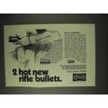1973 Speer 45/70 Flatnose, 30 Cal. Varminter Bullets Ad