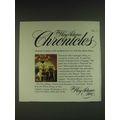 1985 Hay-Adams Hotel Ad - The Hay-Adams Chronic...