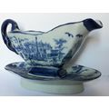 AN ANTIQUE ** GRAVY BOAT - Glazed Ceramic - 20 ...