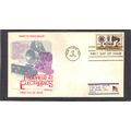 FDC Fleetwood 1502 15c Electronics (Cachet-Labe...